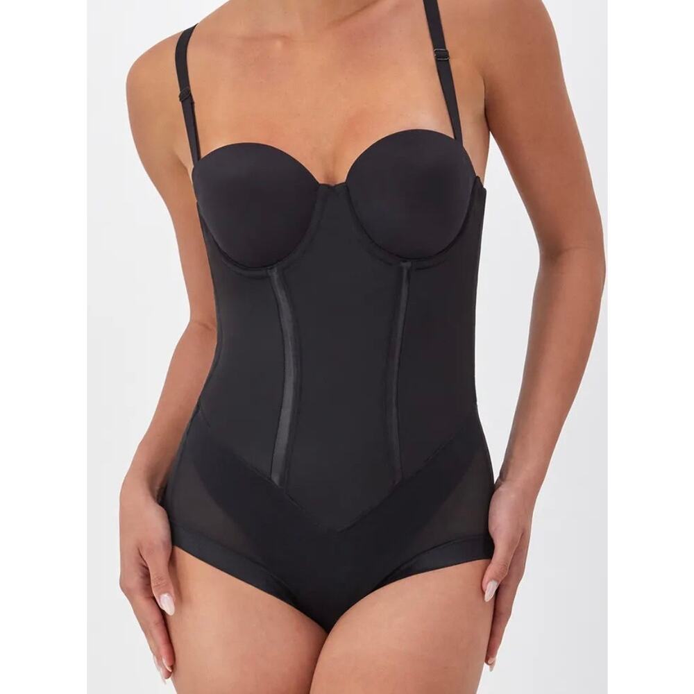 Maidenform Shapewear Ultra Firm Built In Bra Bodyshaper Bodysuit 36DD NWT